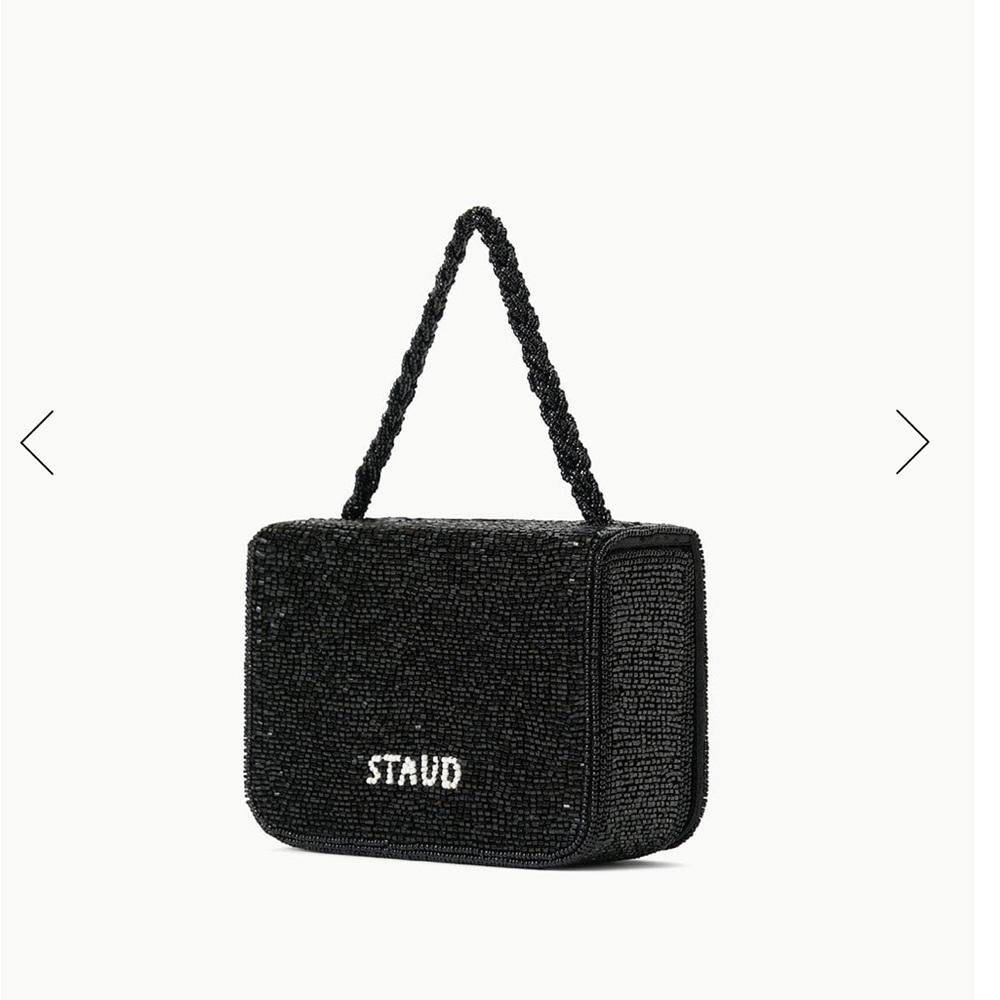 Staud beaded Carmen bag